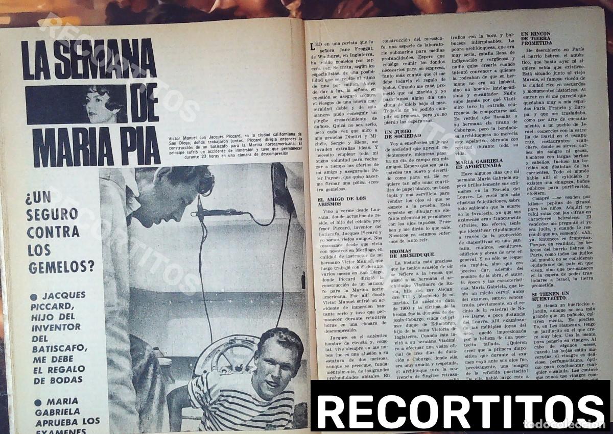 Cine: la semana de maria pia de saboya victor manuel jacques ricard