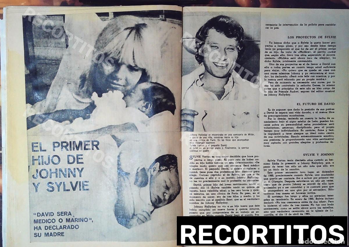Cine: sylvie vartan johnny hallyday son papas nacimiento de david