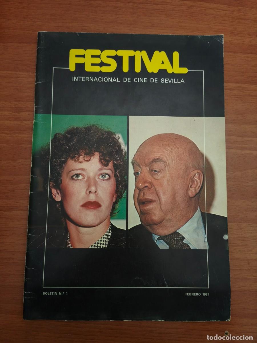 Cine: VC066 FESTIVAL INTERNACIONAL DE SEVILLA N&ordm; 1-REVISTA-32 X 22 CM-60 PAG.