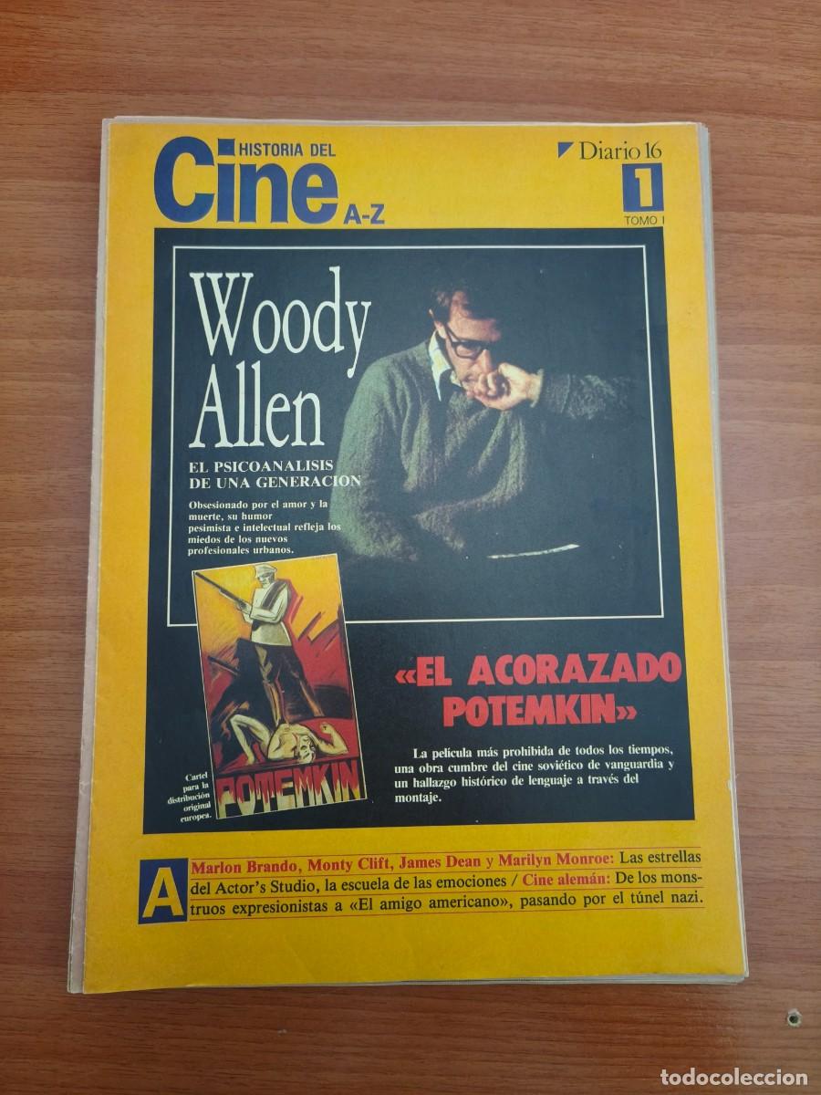 Cine: VC068 HISTORIA DEL CINE COLECCIONABLE-DIARIO 16-TOMO PRIMERO A-I-N&ordm; 1 AL 27-SIN TAPAS-A&Ntilde;O 1987