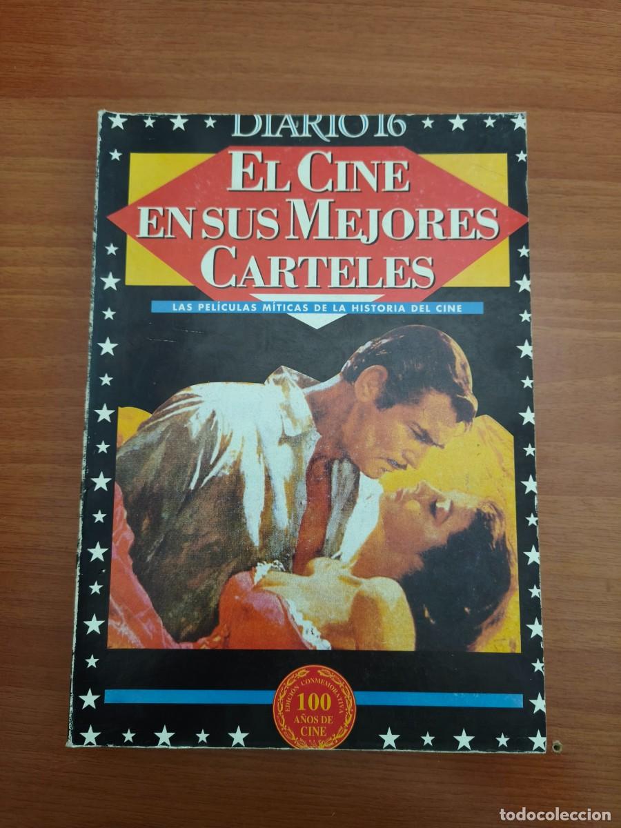 Cine: VC069 EL CINE EN SUS MEJORES CARTELES-DIARIO 16-29 X 21 CM