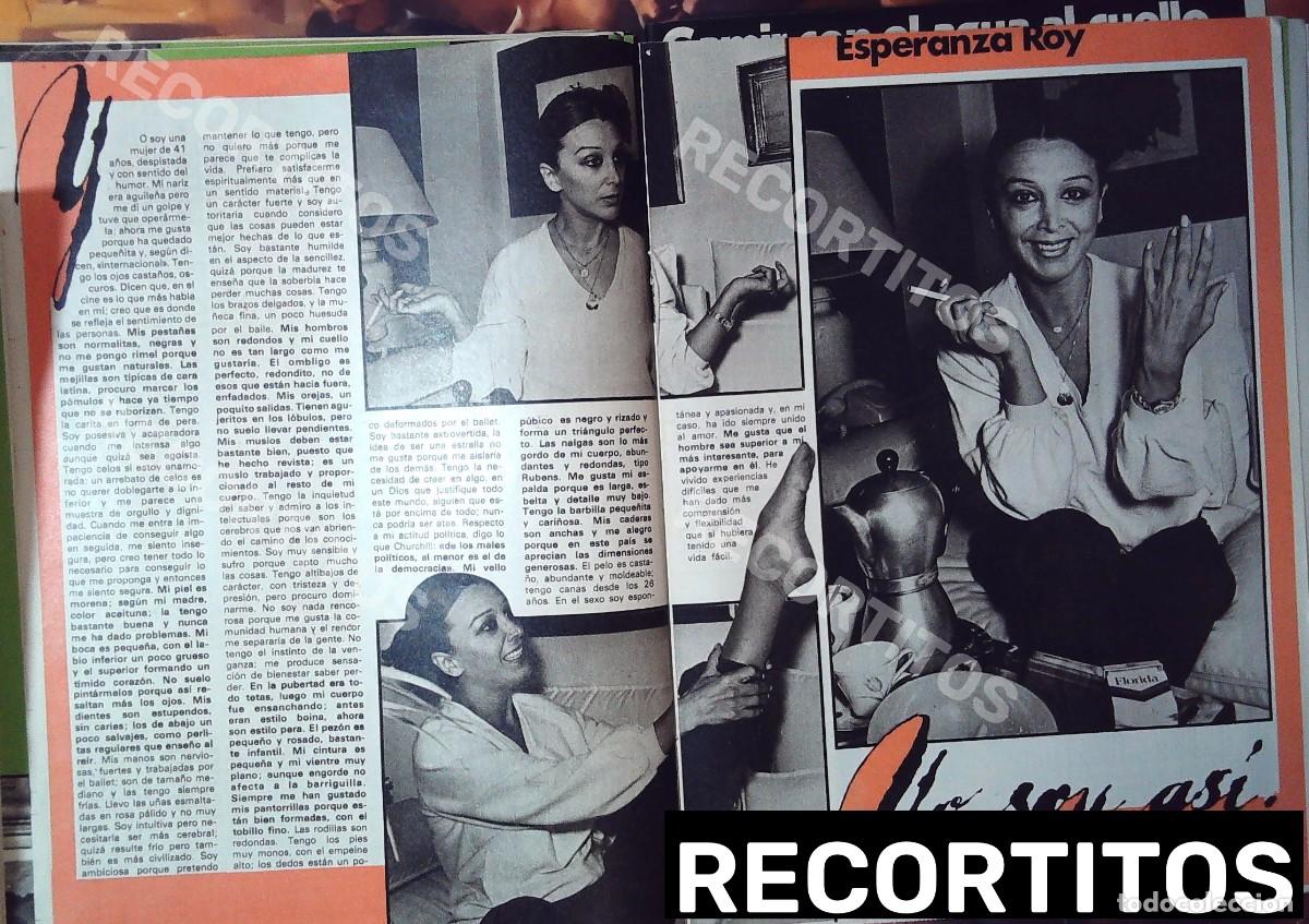 Cine: ESPERANZA ROY YO SOY ASI PROTAGONISTAS