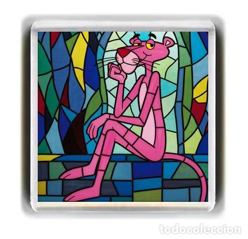 Cine: IMAN ACRILICO NEVERA - DIBUJOS ANIMADOS - LA PANTERA ROSA