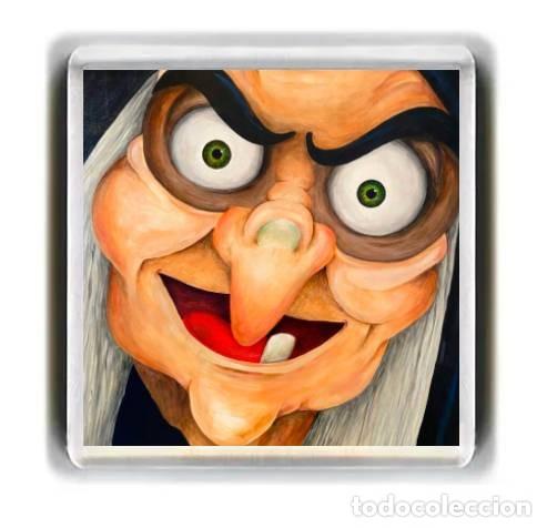Cine: IMAN ACRILICO NEVERA - DIBUJOS ANIMADOS - LA BRUJA DE BLANCANIEVES