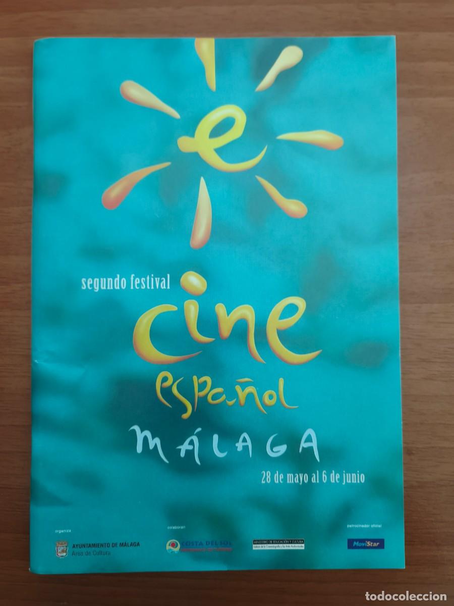 Cine: VC088 PROGRAMACION GENERAL SEGUNDO FESTIVAL CINE ESPA&Ntilde;OL DE MALAGA-1999-21 X 15 CM.-96 PAG.