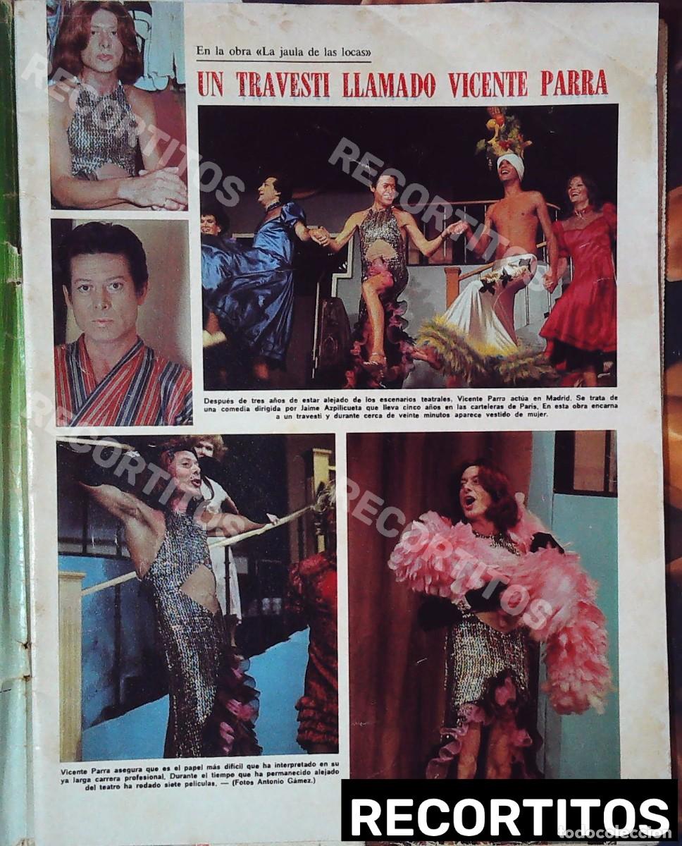 Cine: VICENTE PARRA TRAVESTI LGTBI