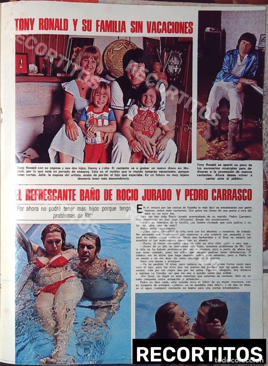 Cine: rj rocio jurado rociito PEDRO CARRASCO TONY RONALD