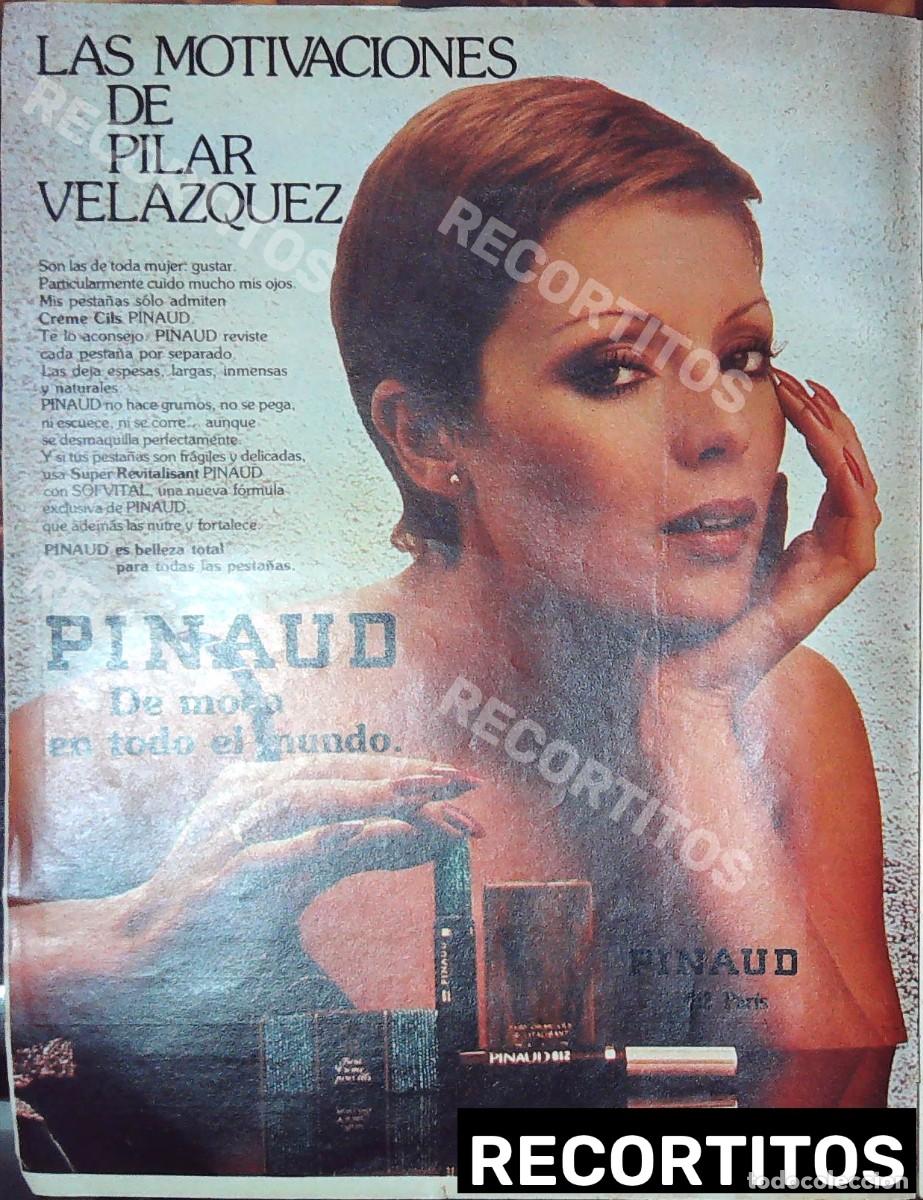Cine: pinaud paris pilar velazquez anuncio vintage