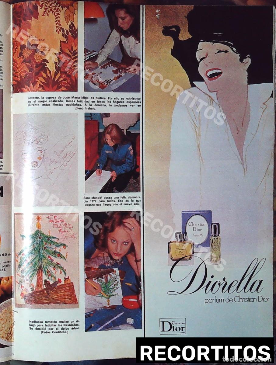 Cine: sara montiel josette nahmias nadiuska diorella christian dior perfume publicidad