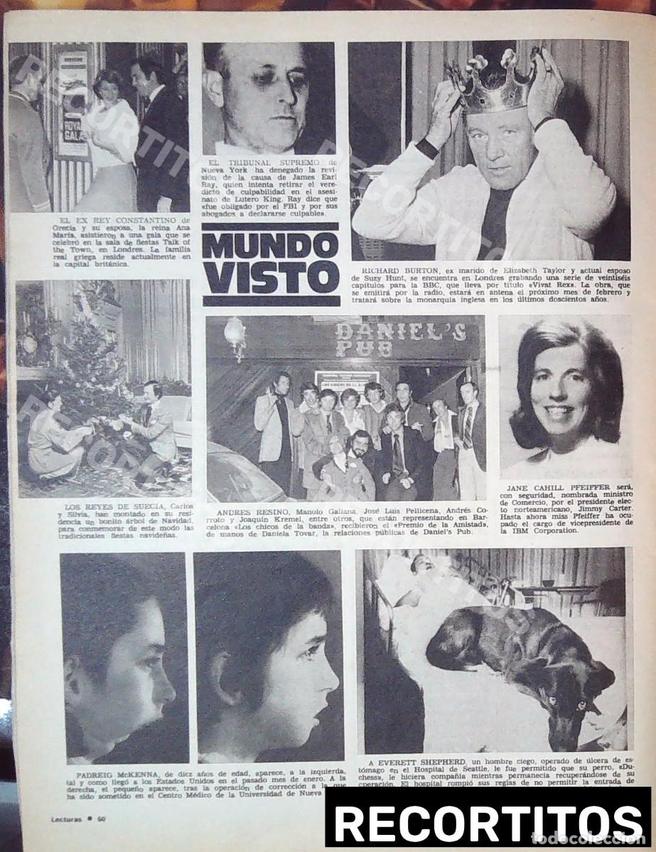 Cine: SYLVIA SILVIA SOMMERLATH DE SUECIA carlos gustavo richard burton constantino grecia andres resino