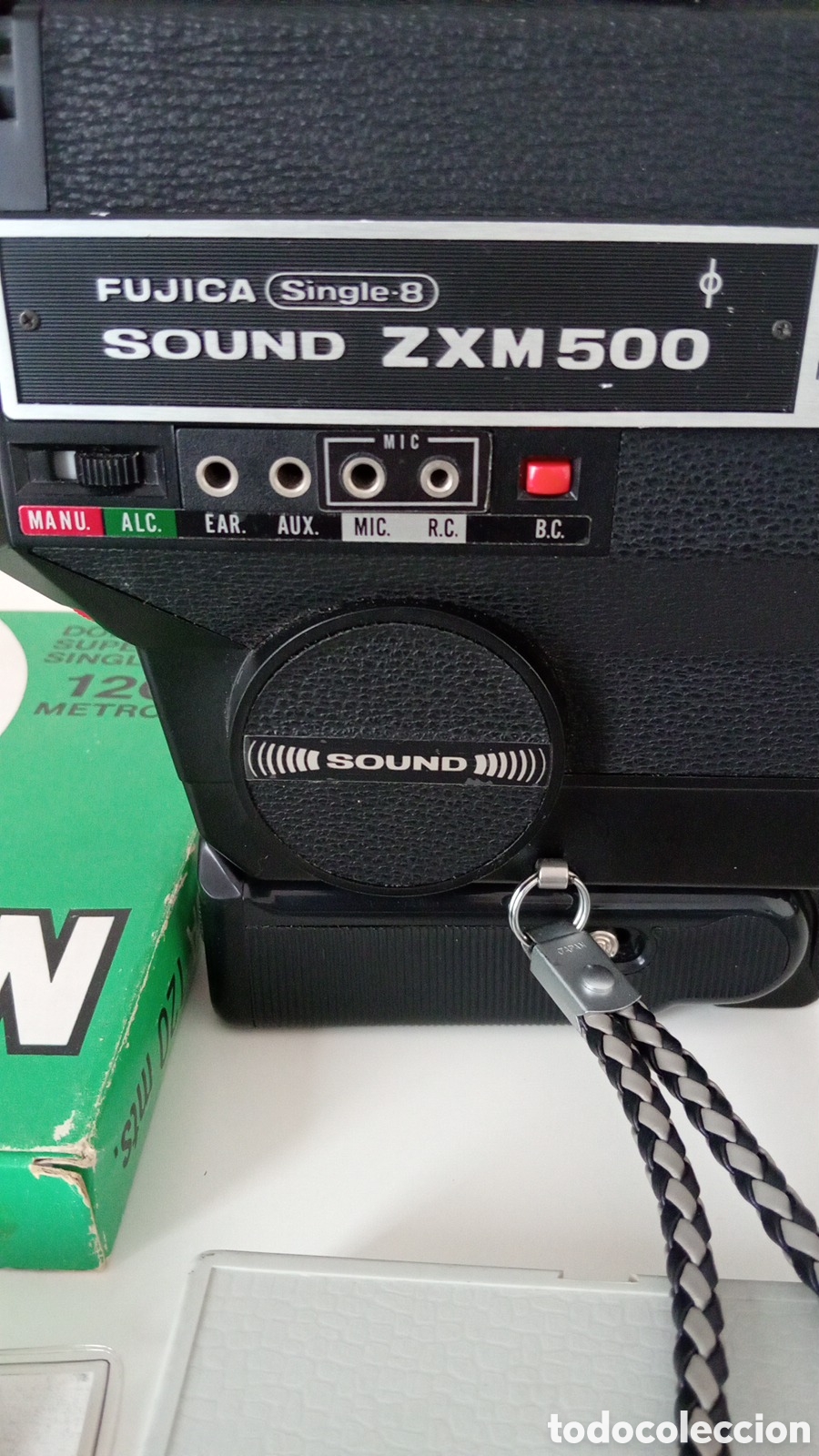 Cinema: C&aacute;mara de v&iacute;deo Fujica Single-8 Sound ZXM500