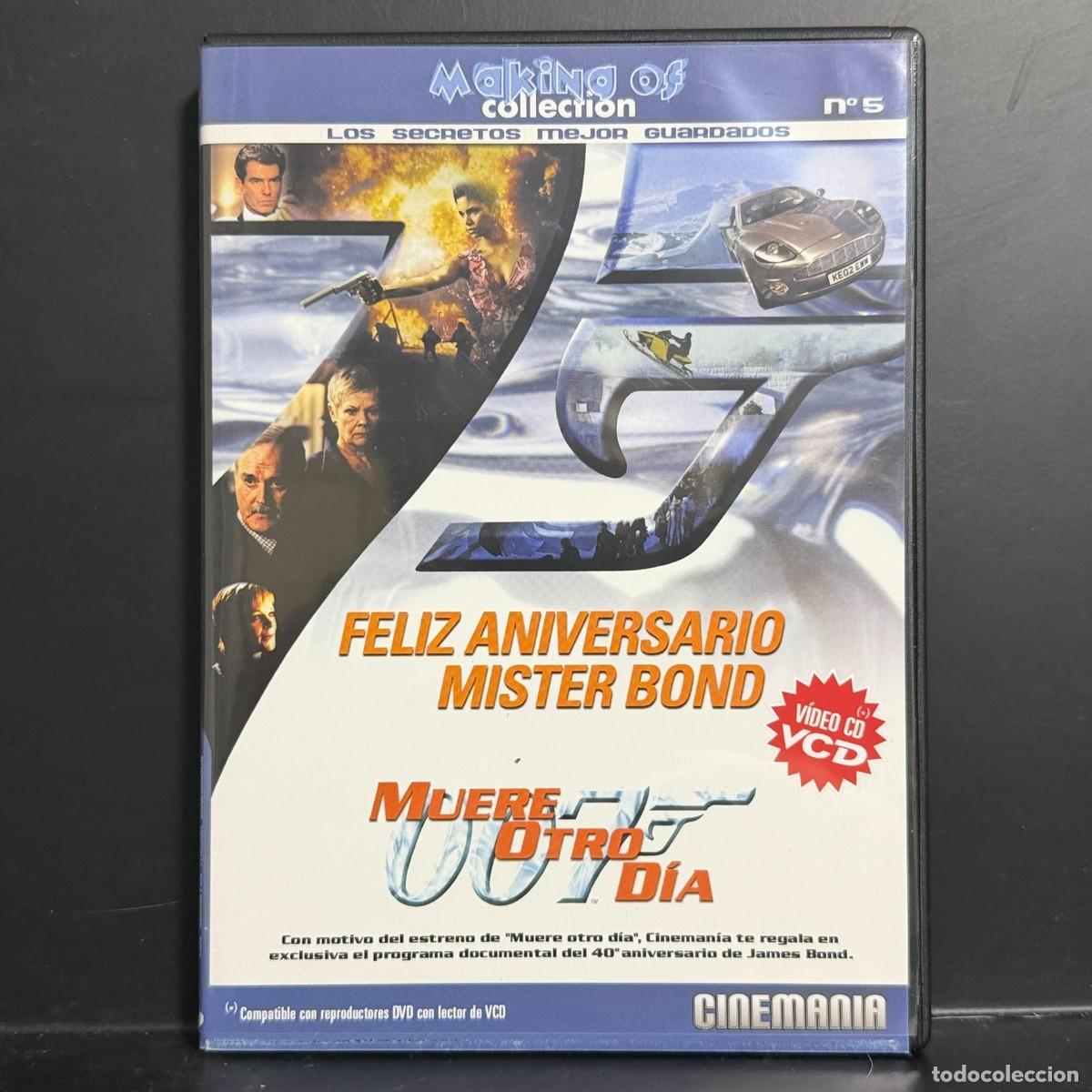 Cine: Cineman&iacute;a ● Feliz Aniversario Mister Bond ● [VCD - Video CD)]
