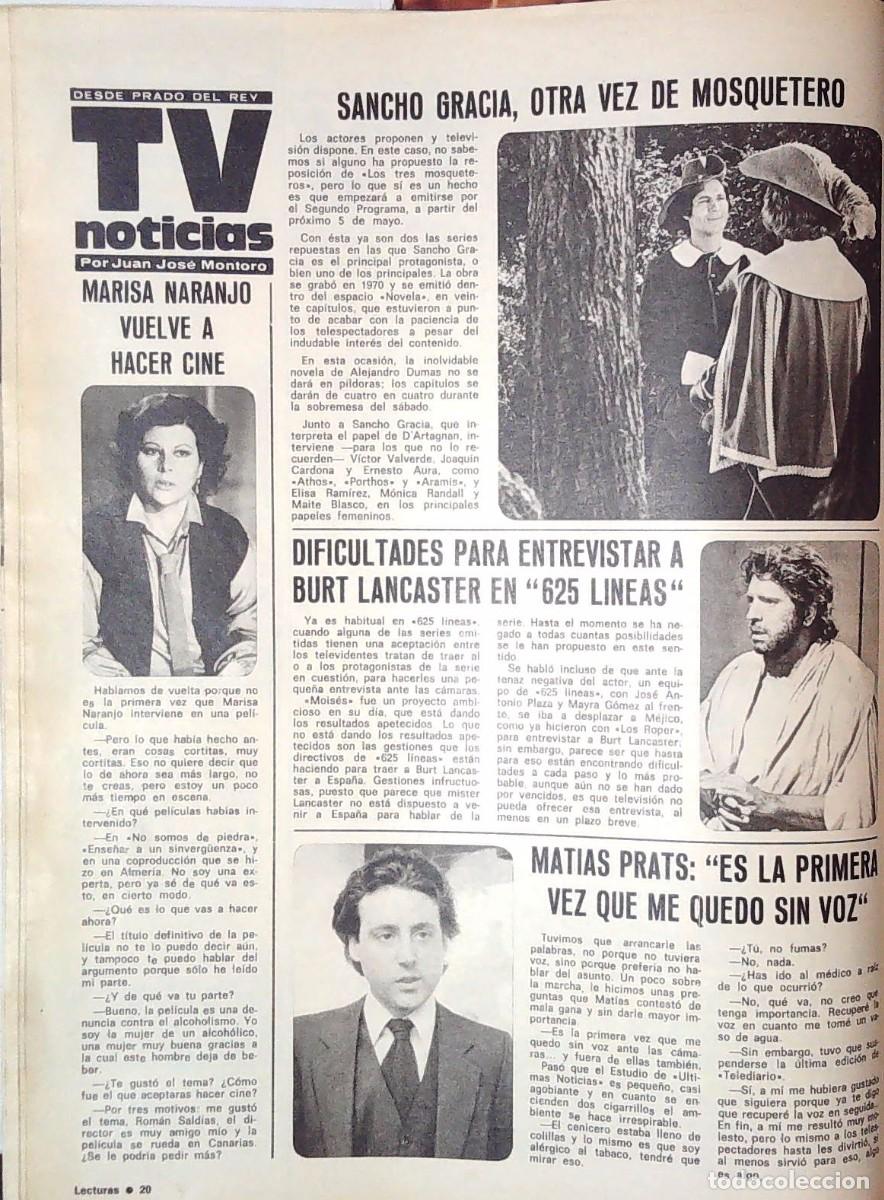 Cine: kate jackson los angeles de charlie sancho gracia burt lancaster los tres mosqueteros marisa naranjo