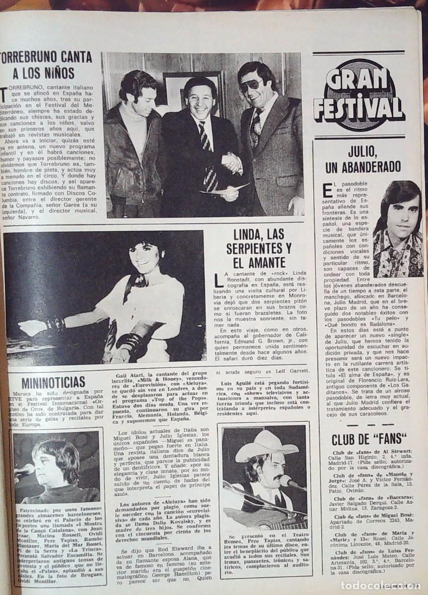 Cine: torrebruno julio madrid pere tapias linda ronstadt raimon