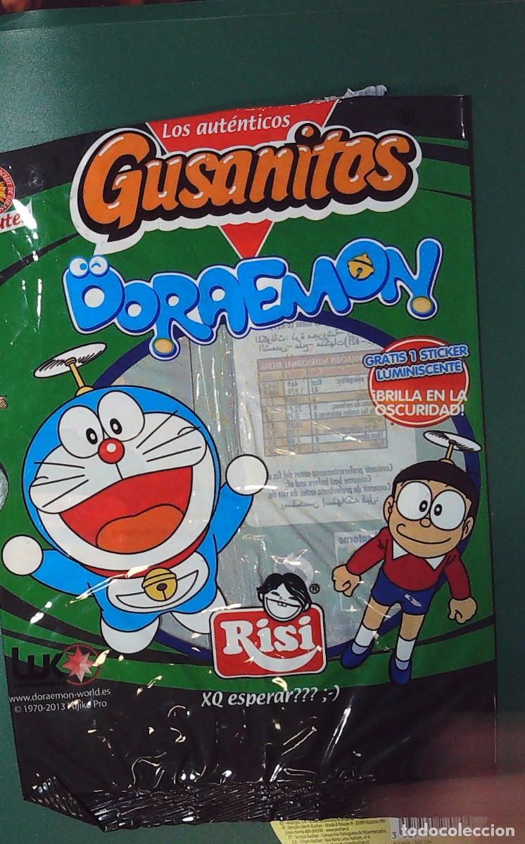 Cine: gusanitos doraemon aperitivos no matutano bolsa vacia