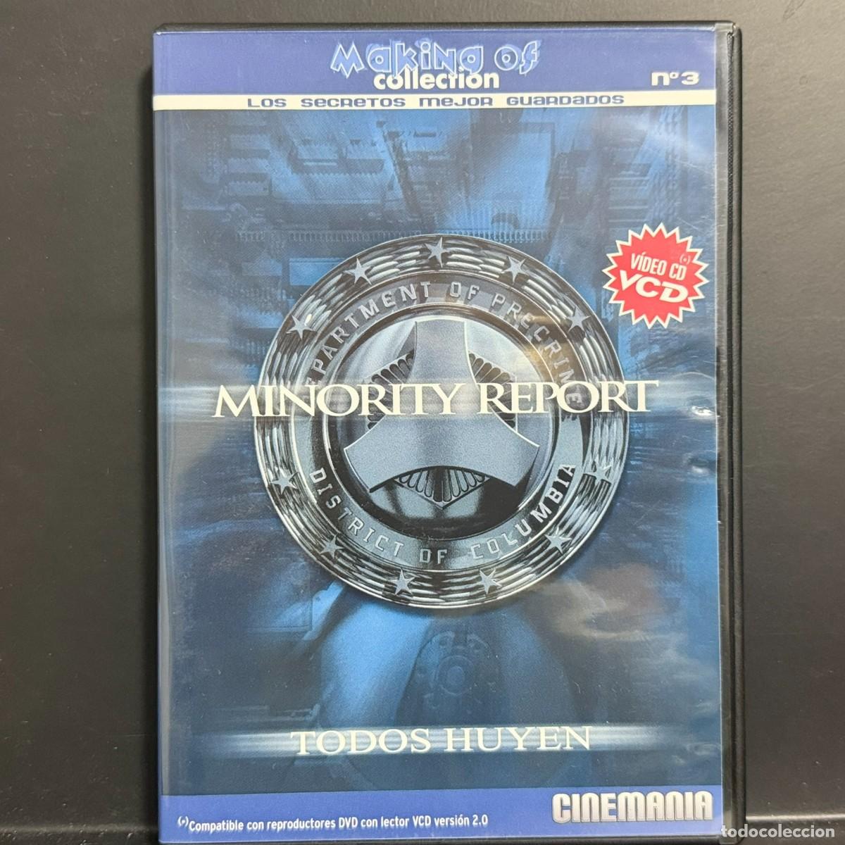 Cine: Cineman&iacute;a ● Minority Report ● [VCD - Video CD)]