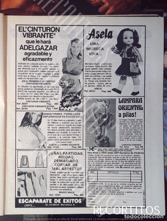 Cine: ASELA LA MU&Ntilde;ECA VIVIENTE 1979 - Foto 1