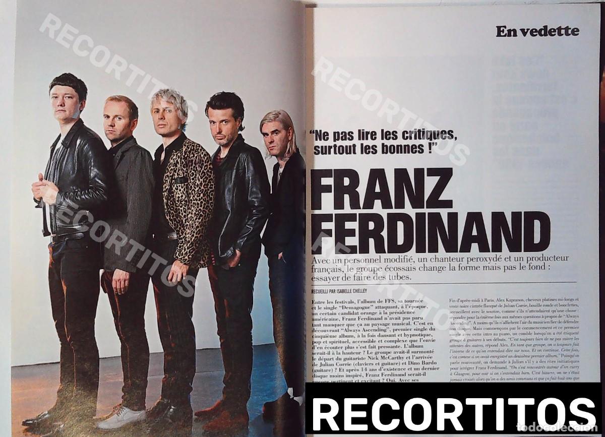 Cine: franz ferdinand en frances - Foto 1