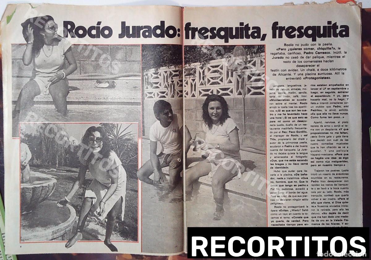 Kino: rocio jurado en la piscina 1980