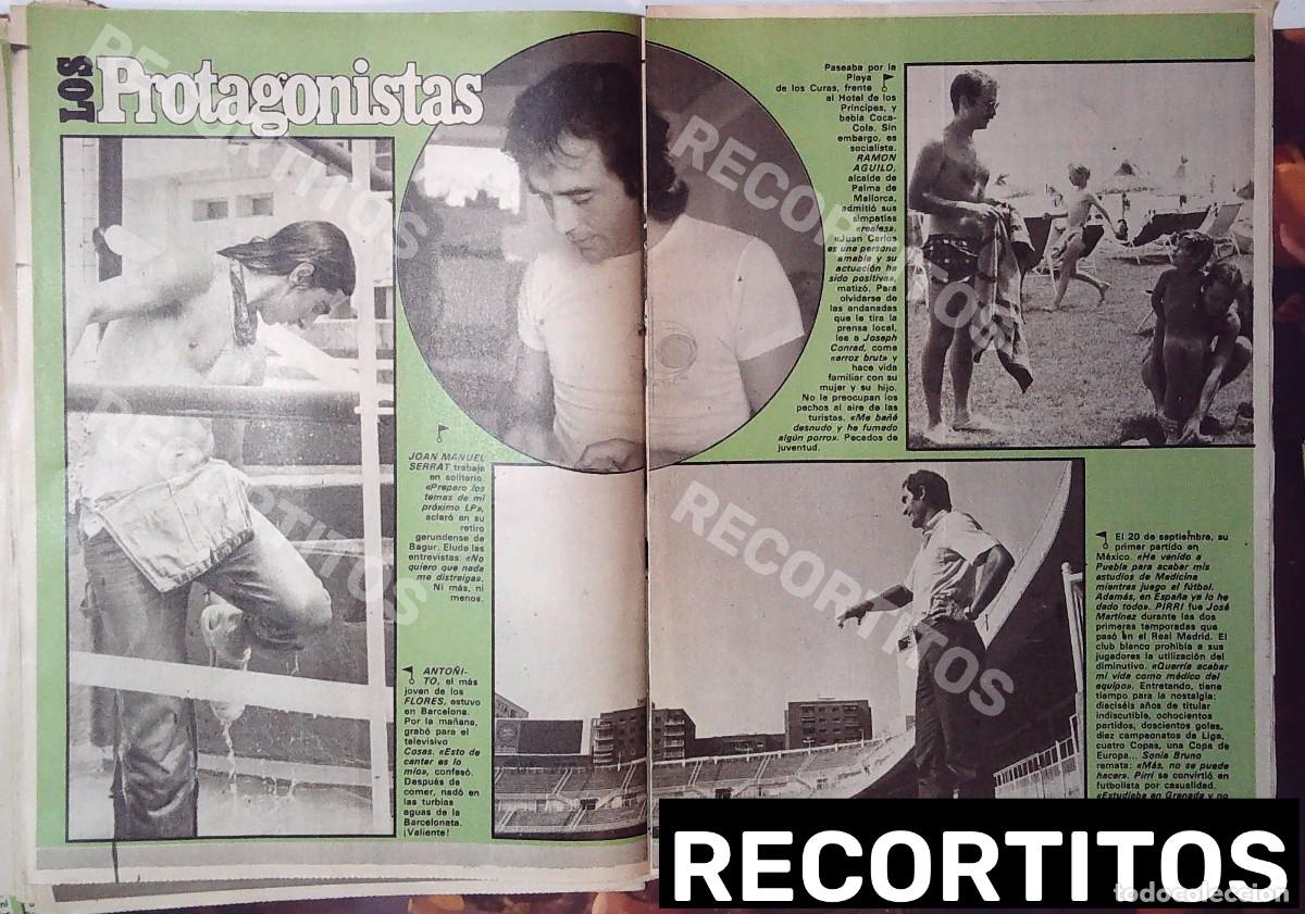 Cine: antonio flores joan manuel serrat pirri ramon aguilo