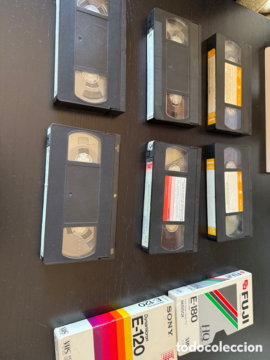 Cine: Lote de cintas VHS regrabables Sony, Shibata y otras