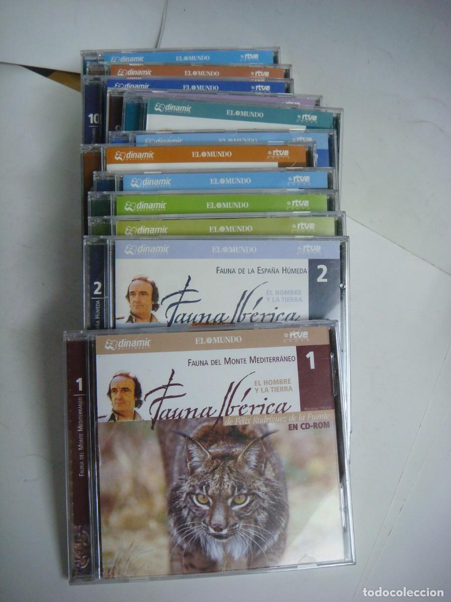 Cine: C.D. COLECCION DE 12 C.D. DE FAUNA IBERICA DE FELIX RODRIGUEZ DE LA FUENTE-(&)