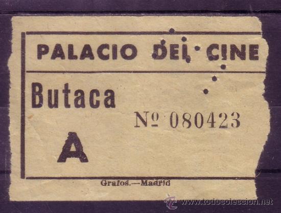 Cine: ENTRADA PALACIO DEL CINE - MADRID - Foto 1