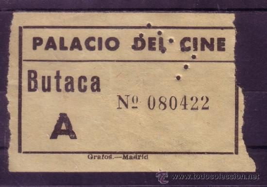 Cine: ENTRADA PALACIO DEL CINE - MADRID - Foto 1