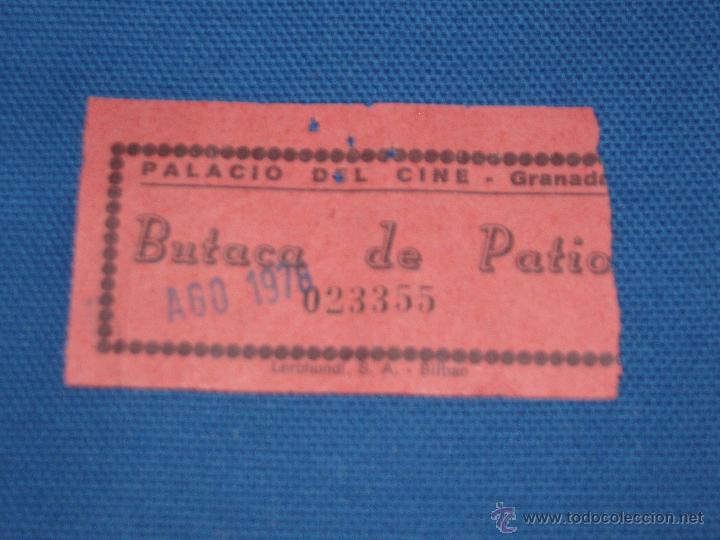 Cine: ENTRADA DE CINE - PALACIO DEL CINE - GRANADA - Foto 1