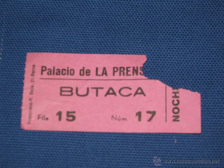 Cine: ENTRADA DE CINE - PALACIO DE LA PRENSA - Foto 1