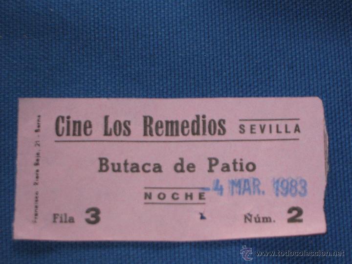Cine: ENTRADA DE CINE - LOS REMEDIOS - SEVILLA - Foto 1