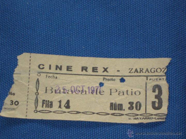Cine: ENTRADA DE CINE - REX - ZARAGOZA - Foto 1