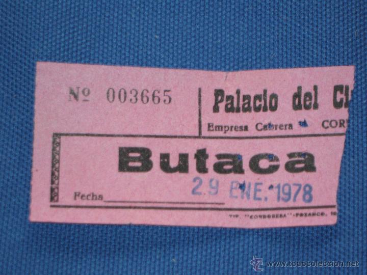 Cine: ENTRADA DE CINE - PALACIO DEL CINE - CORDOBA - Foto 1