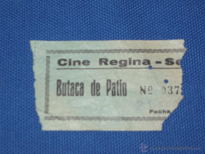 Cine: ENTRADA DE CINE - REGINA - SEVILLA - Foto 1