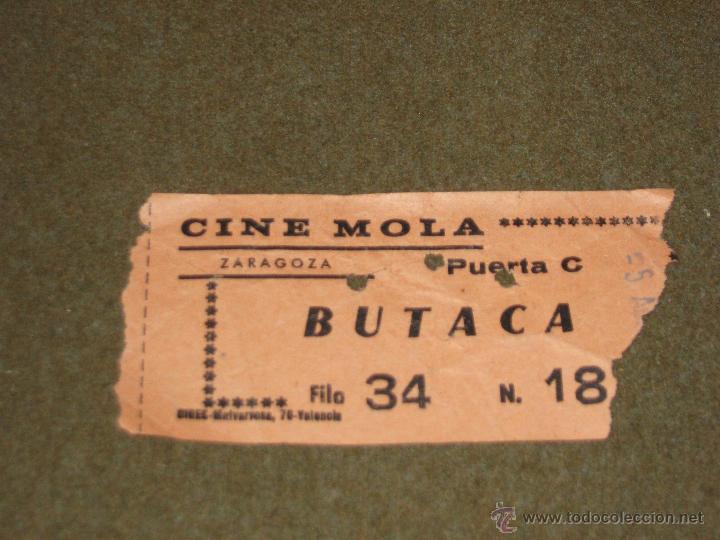 Cine: ENTRADA DE CINE - MOLA - ZARAGOZA - Foto 1
