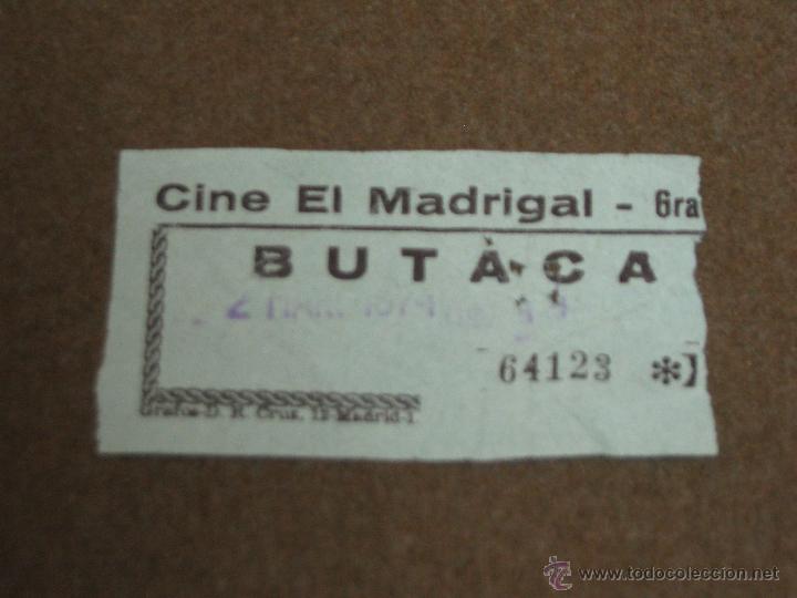 Cine: ENTRADA DE CINE - EL MADRIGAL - GRANADA - Foto 1