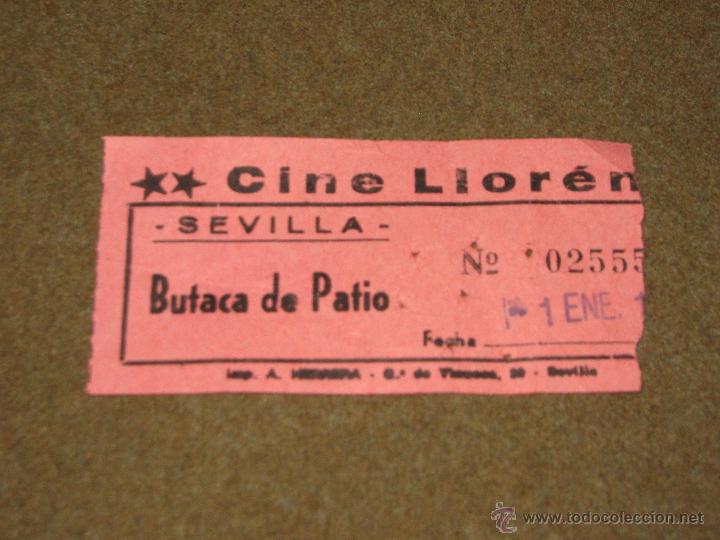 Cine: ENTRADA DE CINE - LLORENS - SEVILLA - Foto 1
