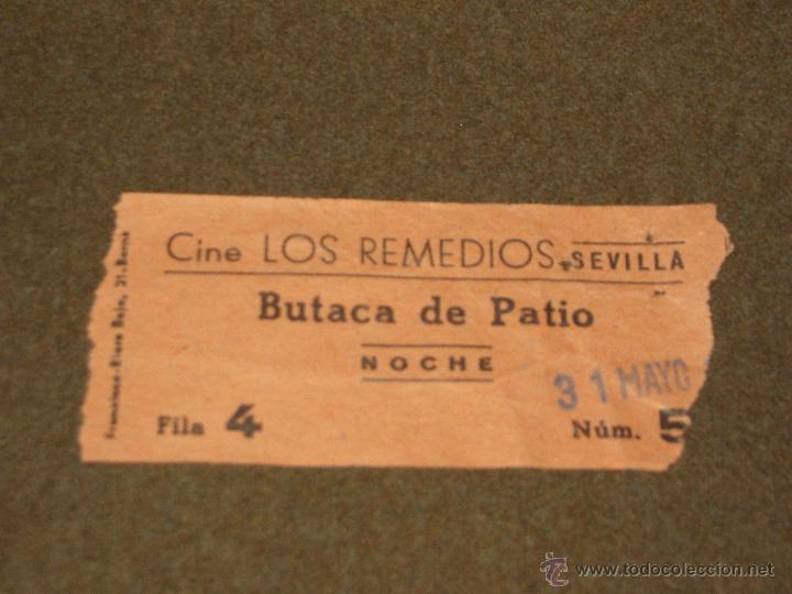 Cine: ENTRADA DE CINE - LOS REMEDIOS - SEVILLA - Foto 1