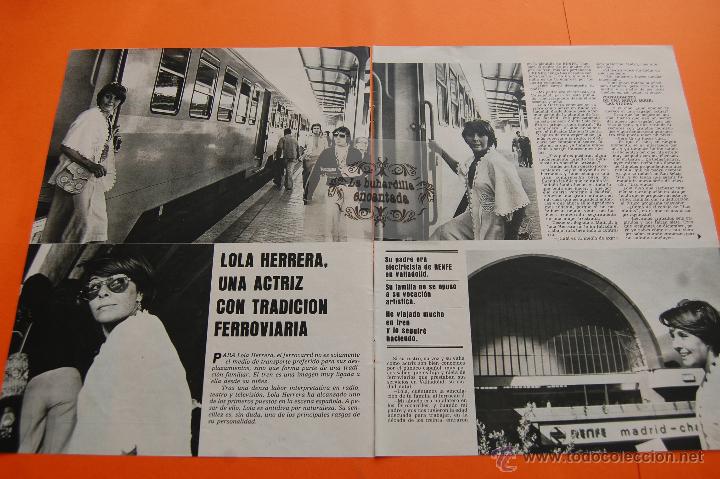 Cine: ARTICULO 1976 - LOLA HERRERA - 3 PAGINAS - Foto 1