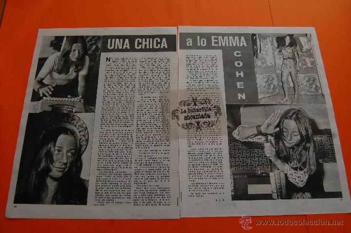 Cine: ARTICULO 1970 - ENMA COHEN - 2 PAGINAS - Foto 1