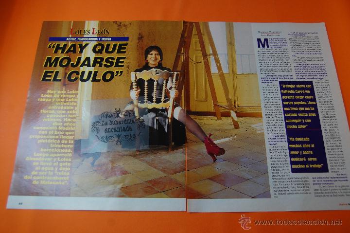 Cine: ARTICULO 1994 - LOLES LEON - 3 PAGINAS - Foto 1