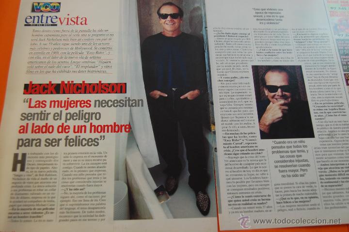 Cine: ARTICULO 1996 - JACK NICHOLSON - 2 PAGINA - Foto 1
