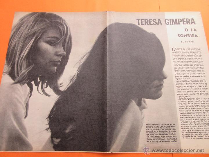 Cine: ARTICULO 1969 - TERESA GIMPERA - 7 PAGINAS - Foto 1