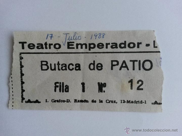 Cine: Entrada, de cine ,teatro emperador de leon - Foto 1