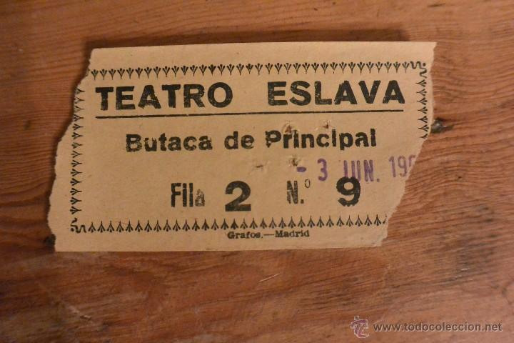 Cine: ENTRADA TEATRO ESLAVA MADRID - Foto 1