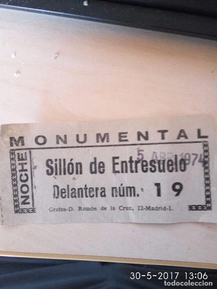 Cine: Entrada Monumental Madrid - 1974 - Foto 1