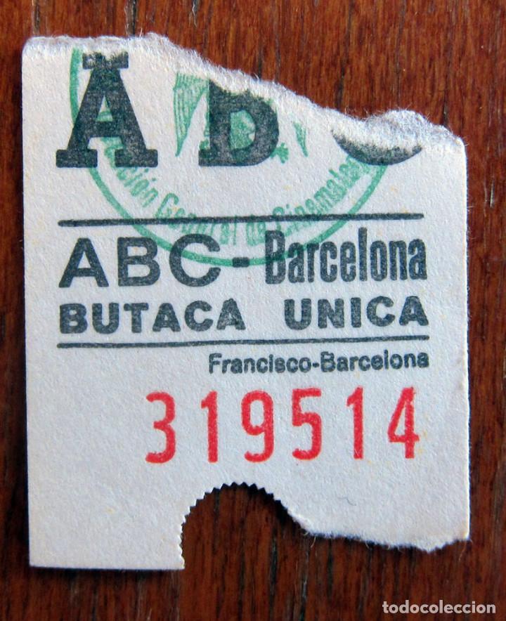 Cine: ENTRADA CINE - ABC - BARCELONA - Foto 1