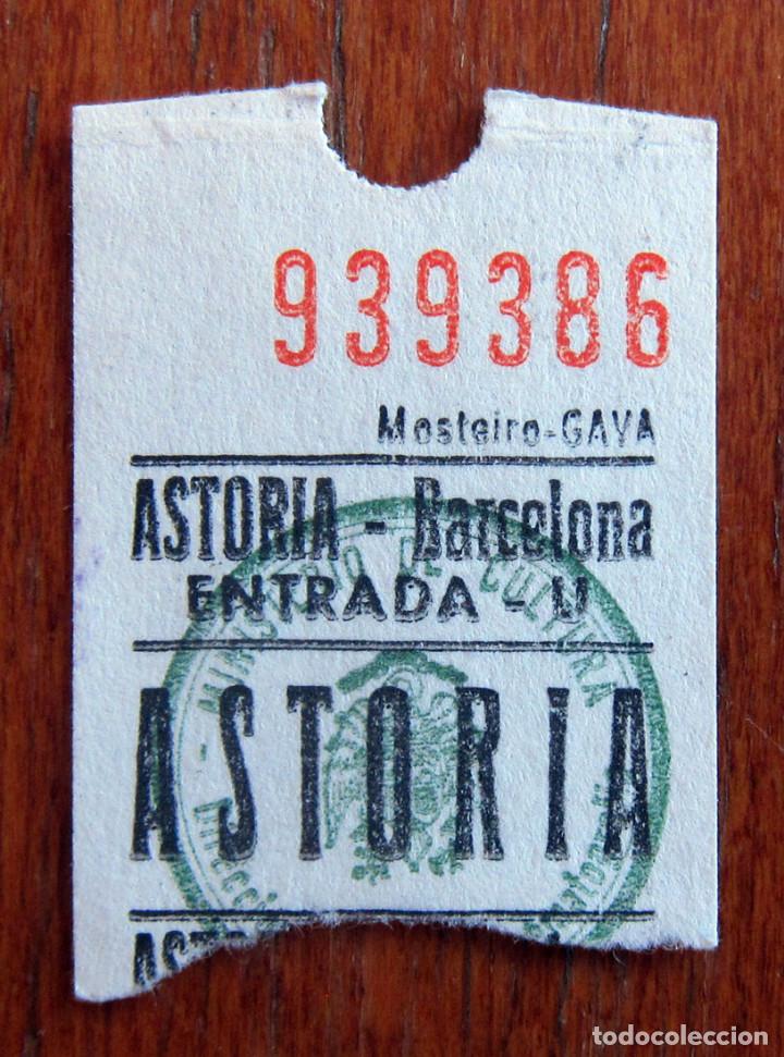 Cine: ENTRADA CINE - ASTORIA - BARCELONA - Foto 1