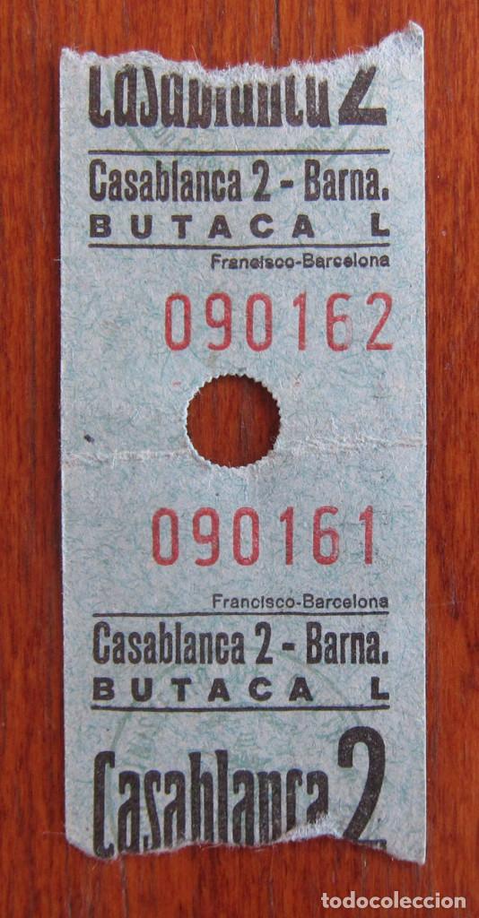 Cine: ENTRADA CINE - CASABLANCA 2 - BARCELONA - Foto 1