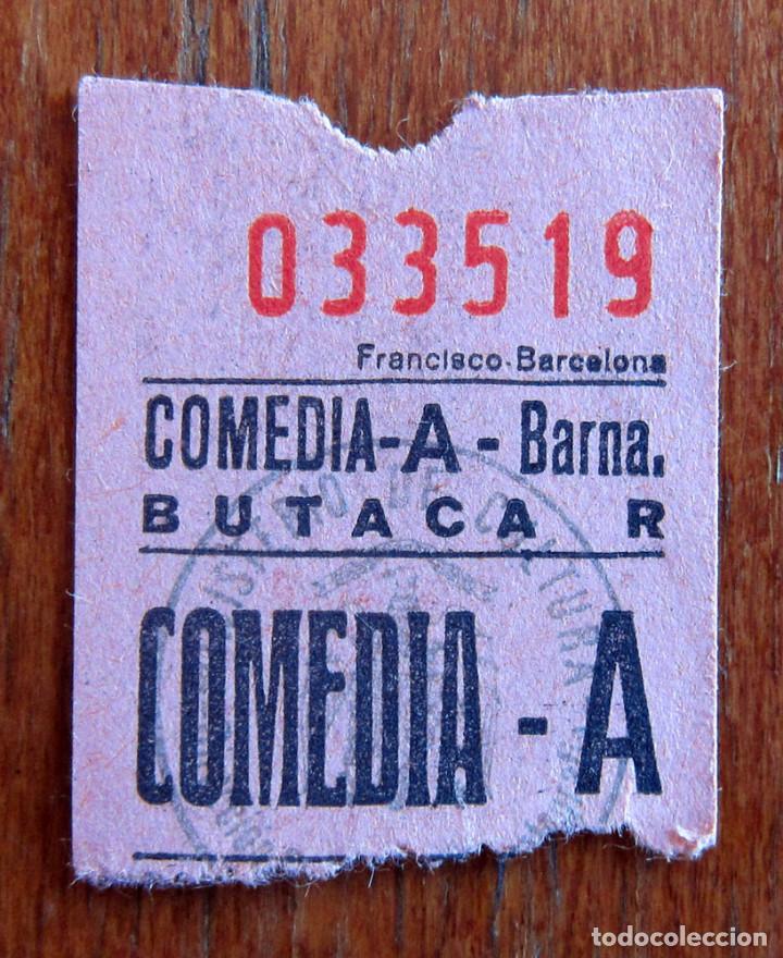 Cine: ENTRADA CINE - COMEDIA A - BARCELONA - Foto 1